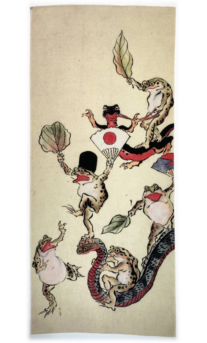 橋本弘安　落款印譜 共シール『窓辺』 日本画　紙本に岩絵具彩色 1011W シルク・カレンダー