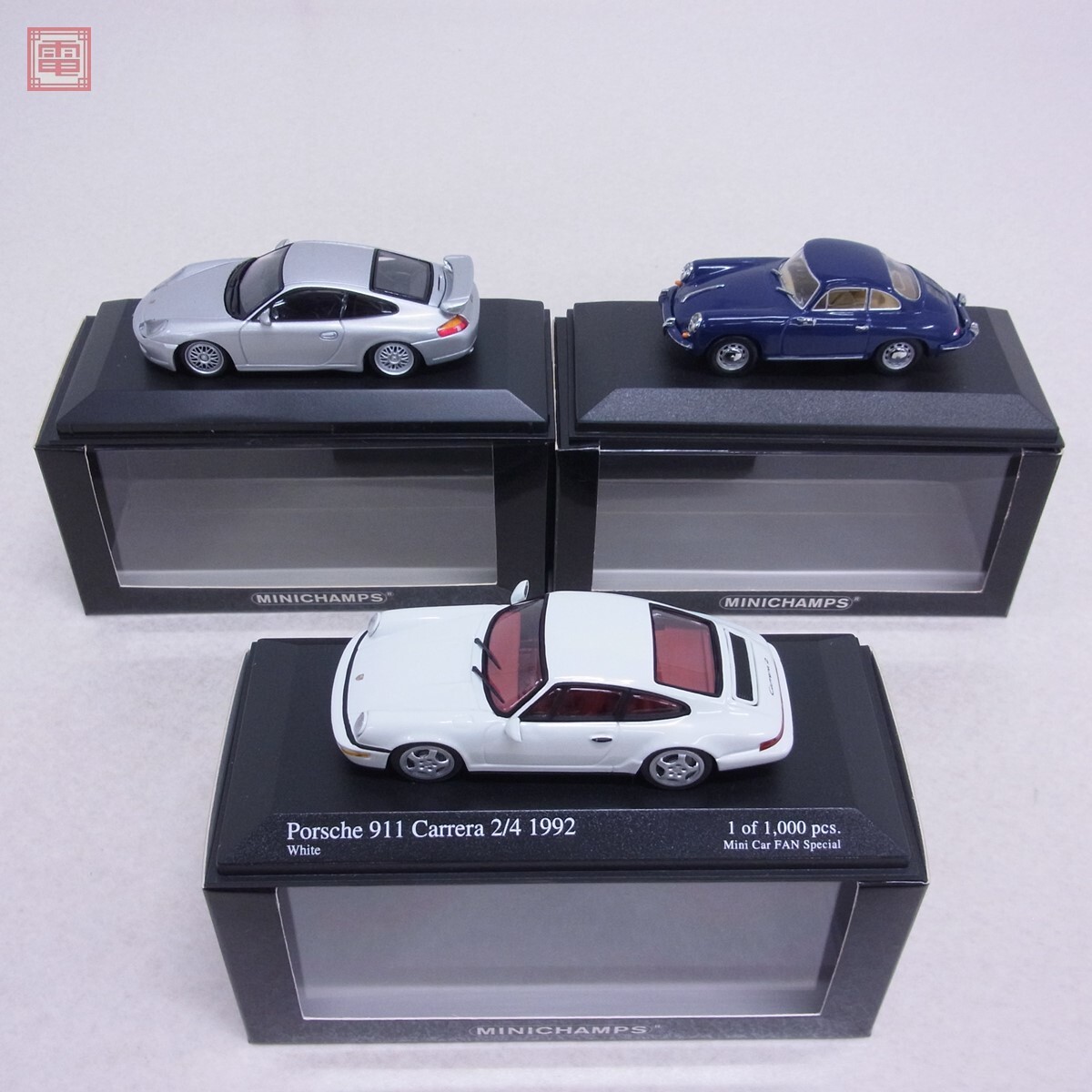 Yahoo!オークション -「ポルシェ4台セット」(ミニチャンプス Yahoo!オークション -「ポルシェ4台セット」(ミニチャンプス
