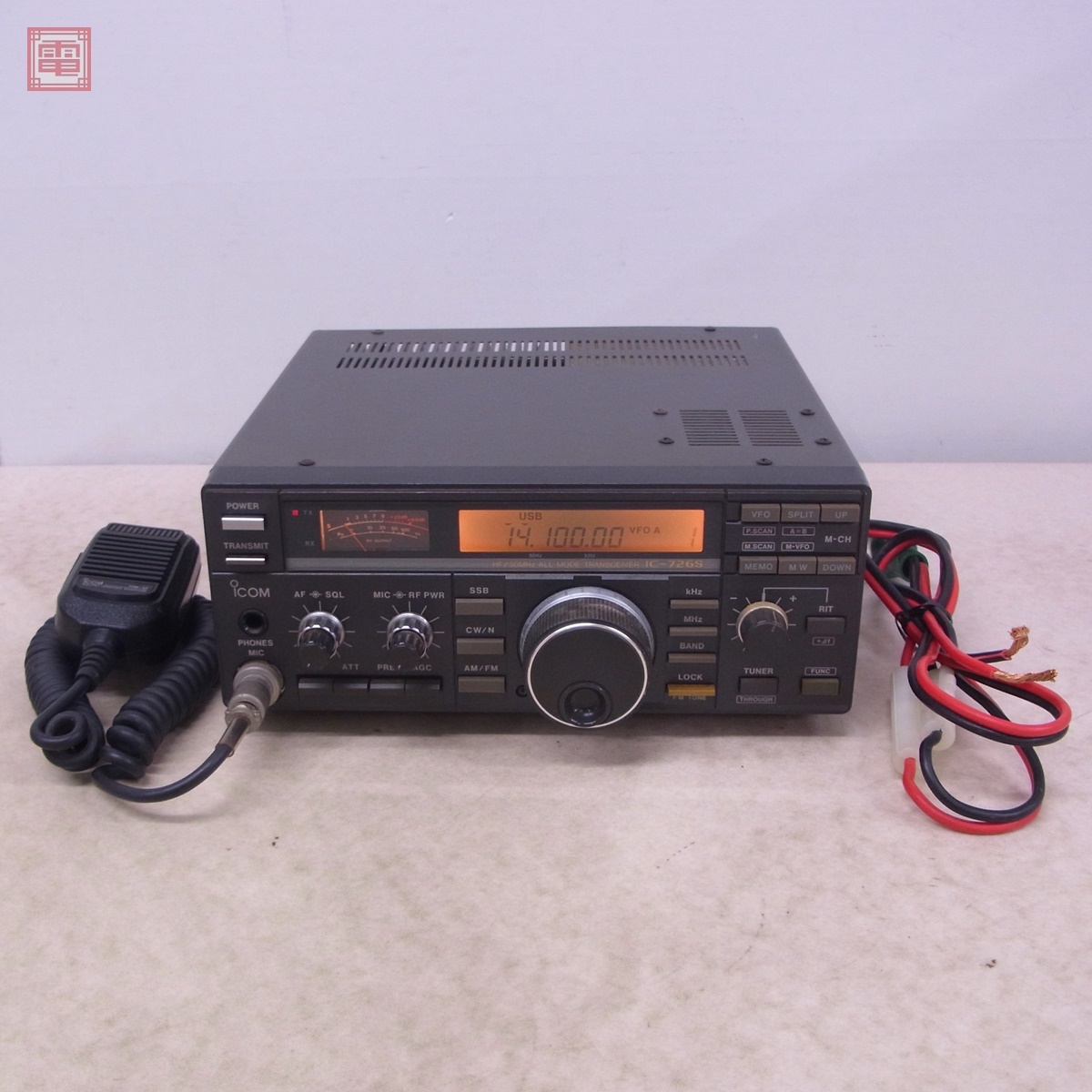 アイコム IC-726 HF 50MHz トランシーバー|ホビー アイコム IC-726 HF 50MHz トランシーバー|ホビー