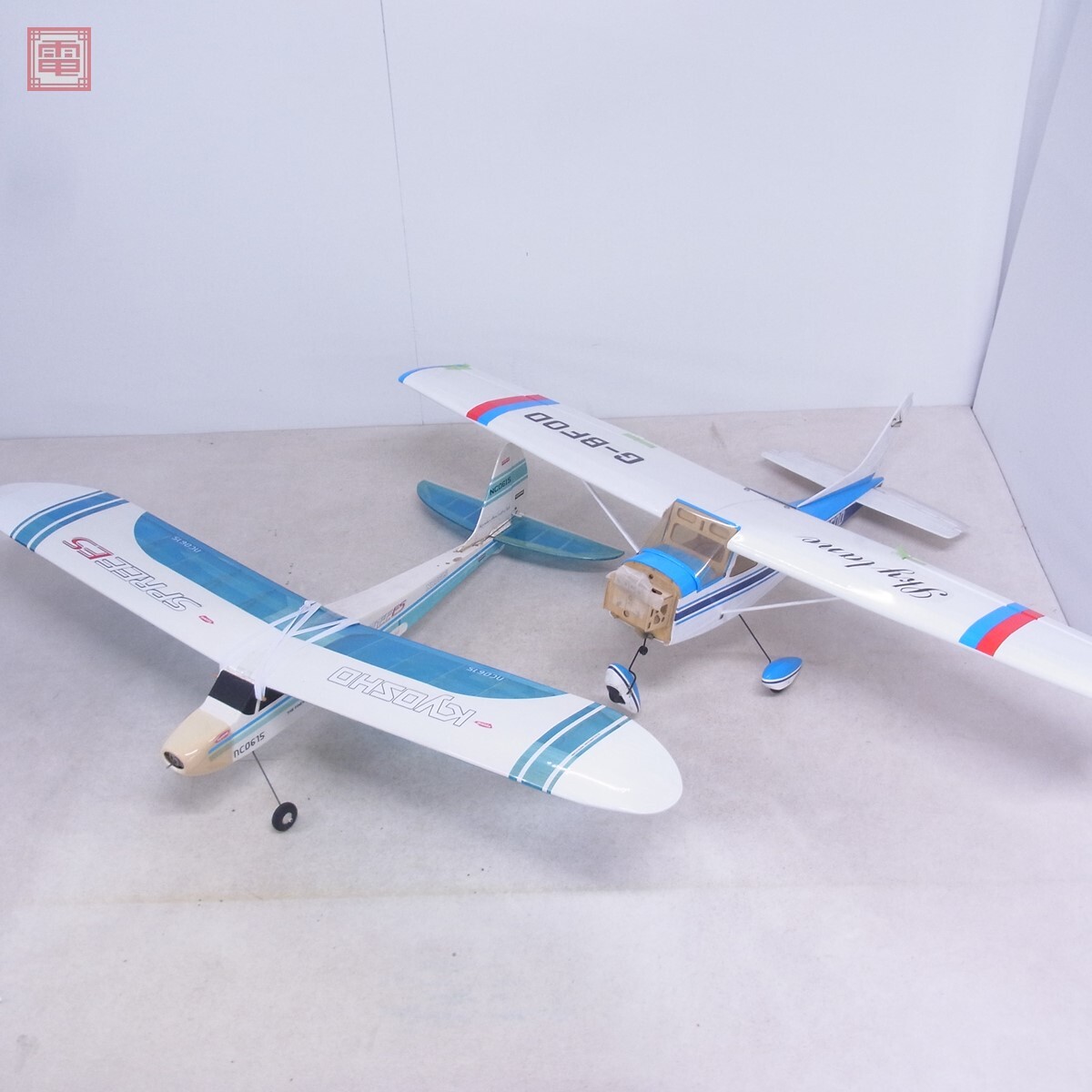 Yahoo!オークション -「京商 セスナ」(完成品(電動)) (飛行機 Yahoo!オークション -「京商 セスナ」(完成品(電動)) (飛行機