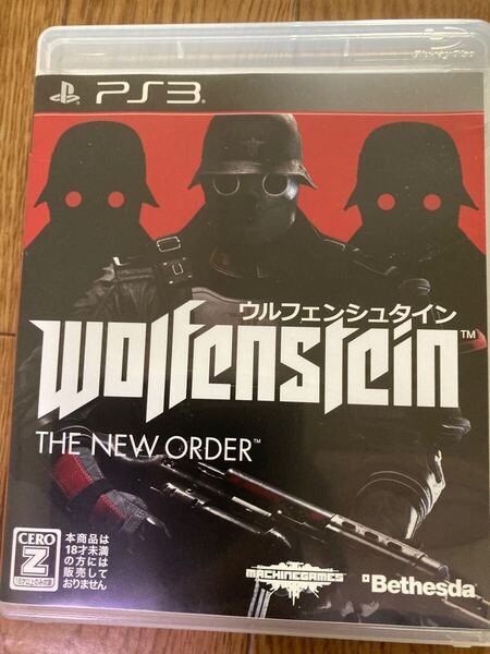 PS3ウルフェンシュタイン:ザニューオーダー