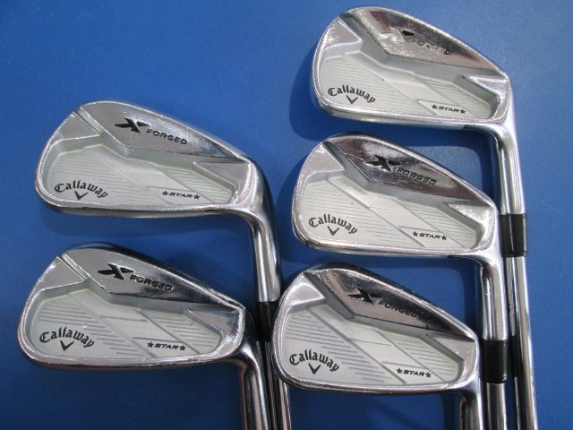 キャロウェイ　Xフォージドスターアイアン5番〜PW6本セットDG105 S200 Callaway キャロウェイ 2024 Xフォージド スター アイアン 6本