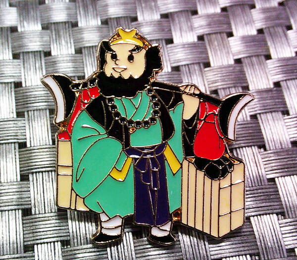 《萌CN沙悟浄■西遊記》新品《カッパ 河童》 中国 天竺 ヒーロー 映画 ドラマ■ ピンバッジ■西遊記 三蔵法師 孫悟空 猪八戒■開運