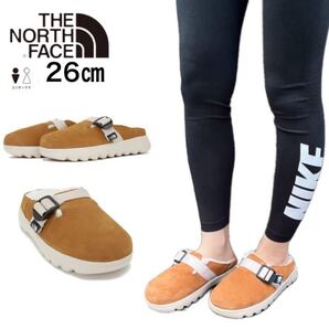 ザ ノースフェイス ミュール NS93P72 靴 ブーツ ダウンブーツ キャメル 26.0cm ユニセックス THE NORTH FACE BUCKLE MULE 新品