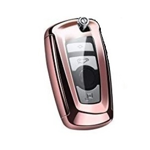 【ピンク】BMW キーケース 専用 カバー タイプA BMW スマート キーケース BMW 1 2 3 4 5 6 7 シリーズ X3 X4 Z4 専用 カバー