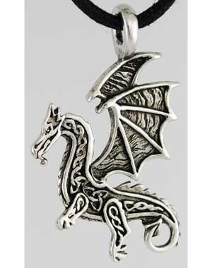 AzureGreen: Celtic Dragon amulet 【辰年】