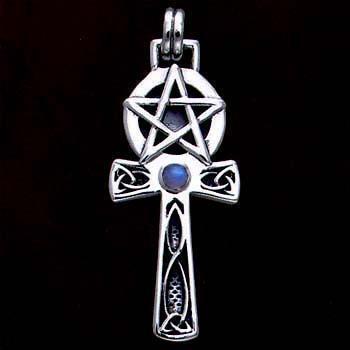 MM: Celtic Knot Pentacle Ankh Moon