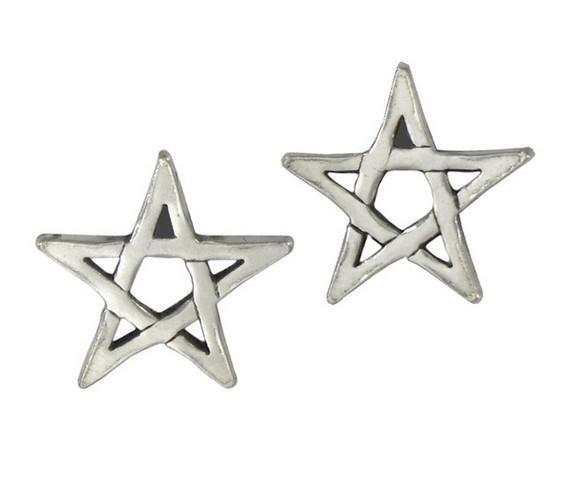 MM: Celtic Pentacle Stud Earringキュートな五芒星