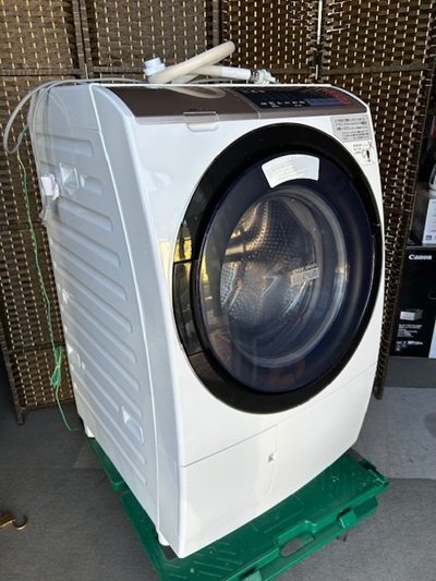 日立　HITACHI ドラム式洗濯乾燥機 ビッグドラム 洗濯13.0kg 乾燥7.0kg ヒートポンプ乾燥 (左開き) ホワイト  BD-SX130KL-W