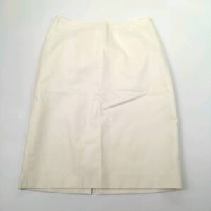 9 glass line グラスライン スカート 無地 裏地付き ホワイト リユース ultralto bm0680