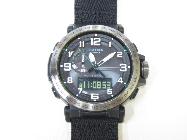 CASIO】【PROTREK】カシオ『プロトレック ネイビーブルー