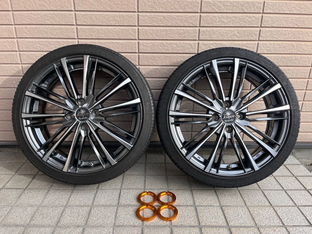Yahoo!オークション -「kranze」(4穴) (17インチ)の落札相場 Yahoo!オークション -「kranze」(4穴) (17インチ)の落札相場