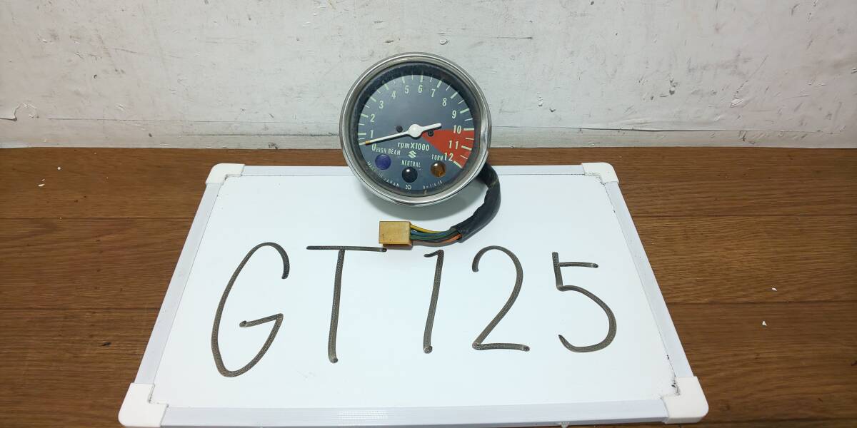 当時物 純正 新品 GT185 タコメーター Yahoo!オークション -「suzuki gt185」(スズキ用) (メーター)の