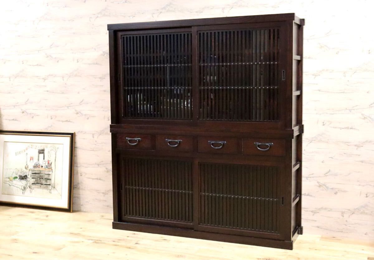 Yahoo!オークション -「水屋箪笥」(家具、インテリア) の落札 Yahoo!オークション -「水屋箪笥」(家具、インテリア) の落札
