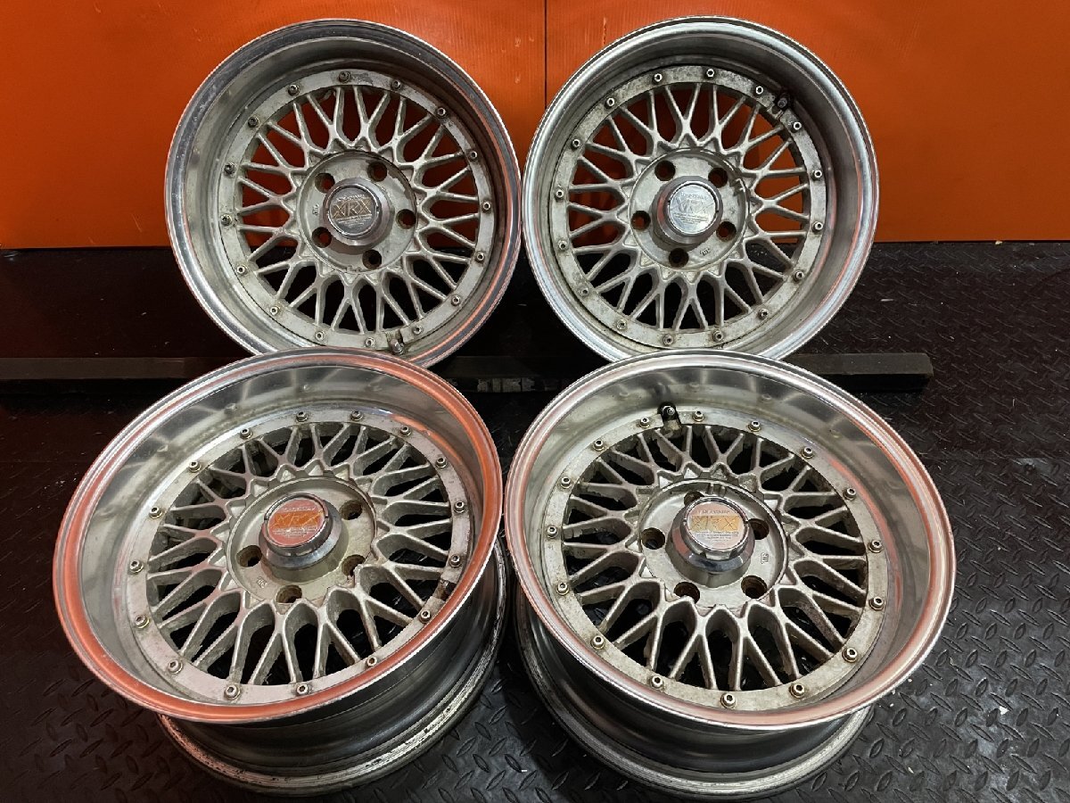 当時物 ロンシャン XR-4S 15インチ 6j Aタイプ 2本 SSR ①