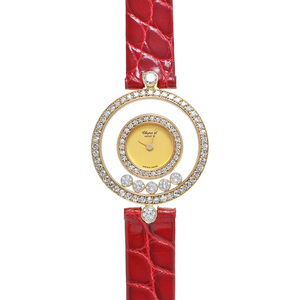 Chopard happy diamond 20/3957 Gold женские наручные часы кварц б/у серебряный магазин