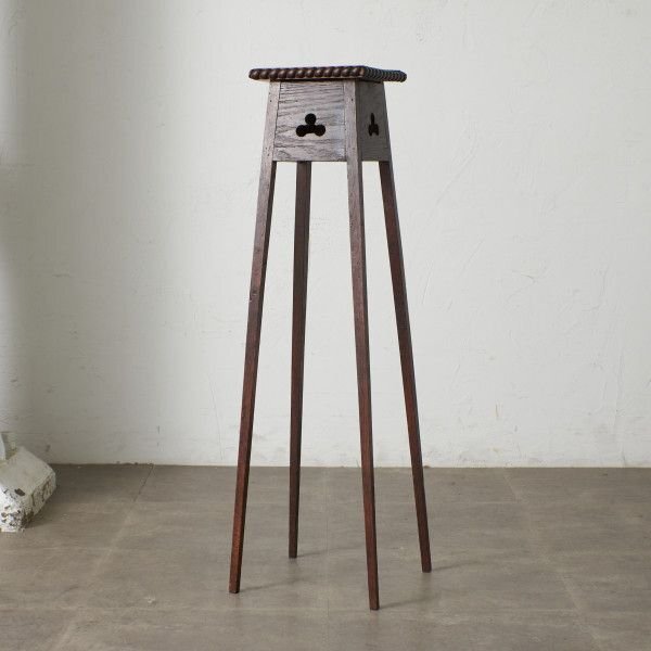 英国アンティーク木製フラワースタンド/花台/燭台/飾り棚/テーブル(86-92) 英国アンティーク木製フラワースタンド/花台/燭台/飾り棚