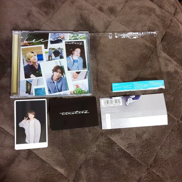 佐藤勝利 ソロ トレカ 付★ディスク未再生 timelesz because 初回限定盤A シングル CD DVD★菊池風磨 松島聡 Sexy Zone ランダム timeless