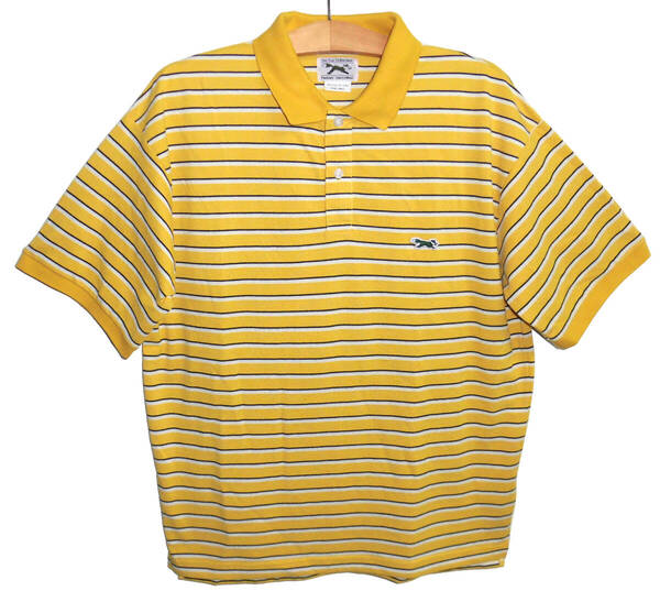 美品 COEN コーエン × PENNEYS ペニーズ 別注 鹿の子 ボーダー ポロシャツ S