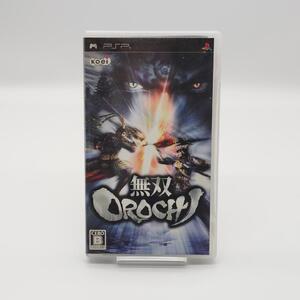 【良品】PSP 無双OROCHI ソフト 起動確認済み @2455-1