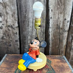 【1970s vintage】Disney desk lamp ディズニー デスクランプ ライト ミッキーマウス ビンテージ