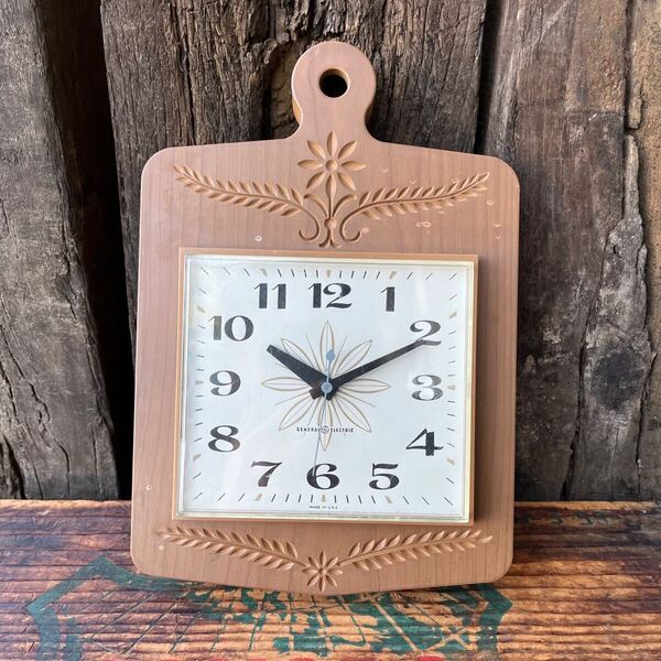 【1960s USA vintage】GENERAL ELECTRIC Wall Clock