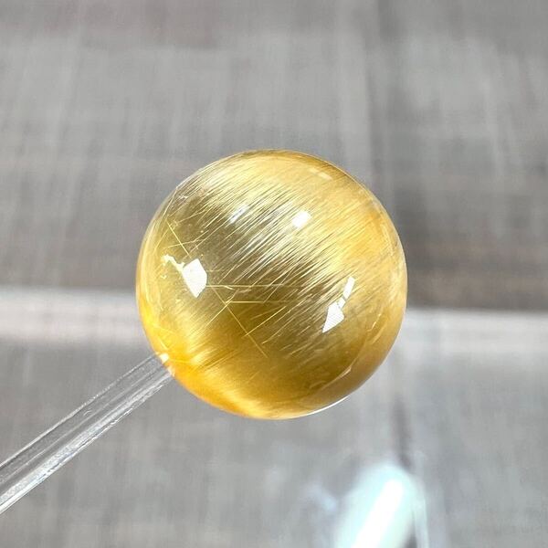 希少 高品質 キャッツアイゴールドルチル ビーズ 珍しい 2 ルチルクォーツ