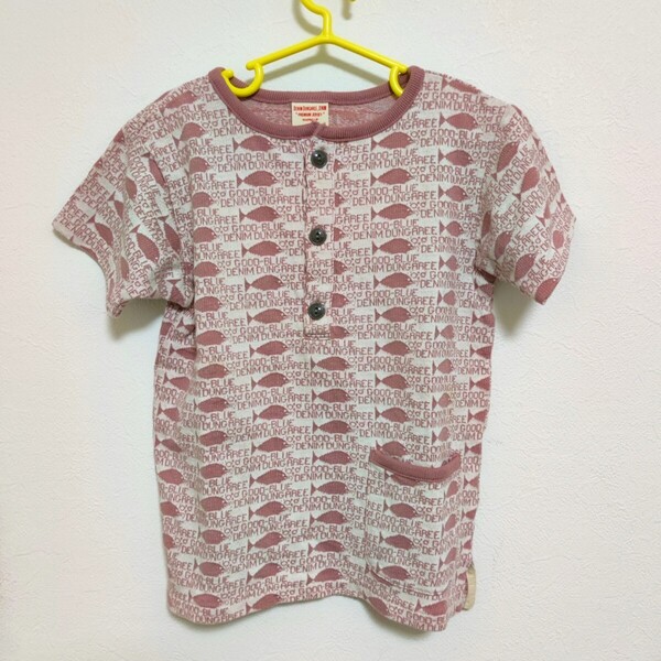 〈120〉新品 デニム&ダンガリー 半袖 Tシャツ yut120