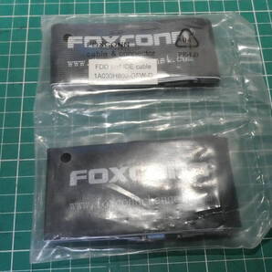 FOXCONN コンピューター マザーボード 内蔵HDD 40pin(80芯) 1:2 + 内蔵FDD 34pin フラットケーブル DIY 自作 パソコン 241009701-2