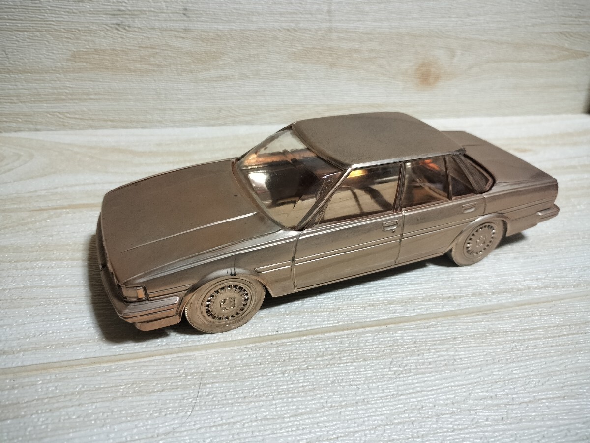 レア!TOYOTA!CRESTA! 金属製! シガレットケース !小物入れ! アンティーク! 置物!喫煙グッズ! 企業物!s1真2