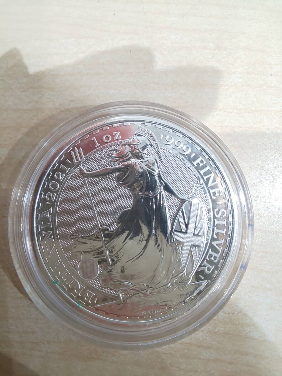 Yahoo!オークション -「イギリス ブリタニア 2ポンド銀貨」(硬貨