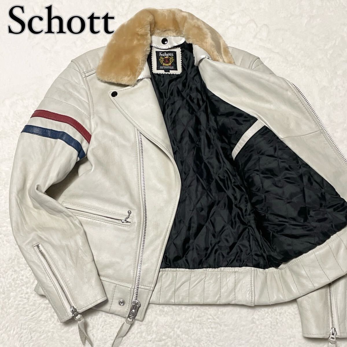 Yahoo!オークション -「schott ライダース ホワイト」の落札相場 Yahoo!オークション -「schott ライダース ホワイト」の落札相場