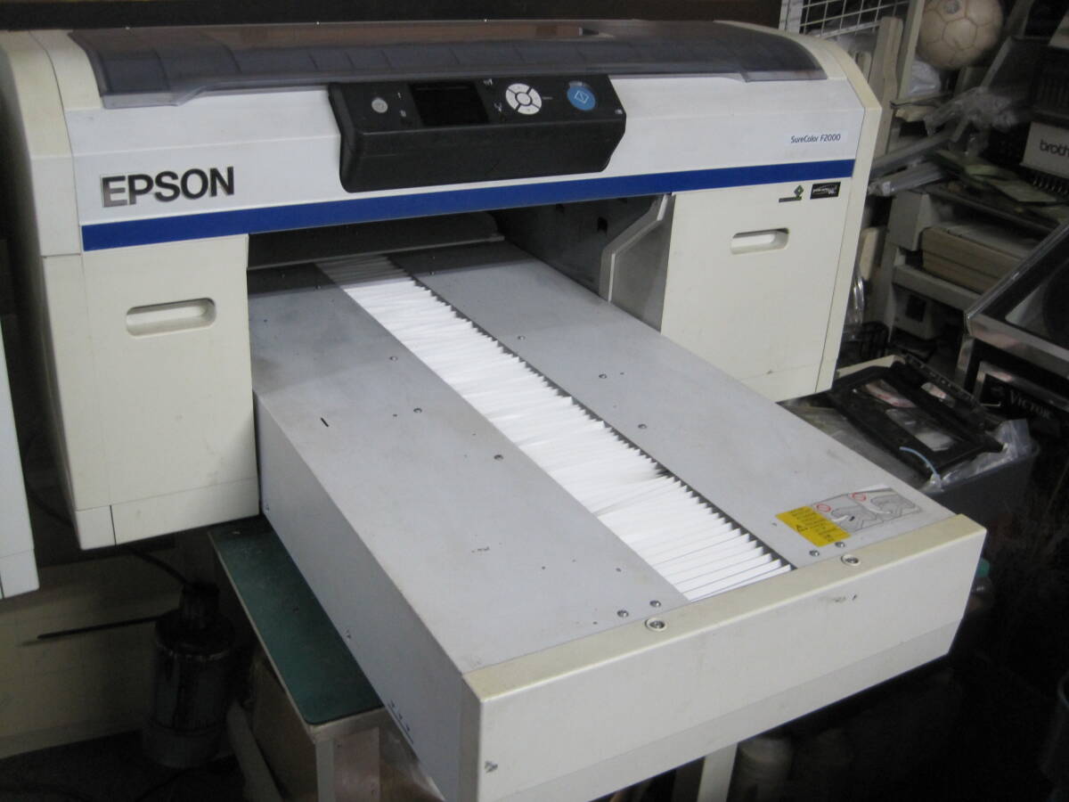 中古 EPSON ガーメントプリンター SC-F2000
