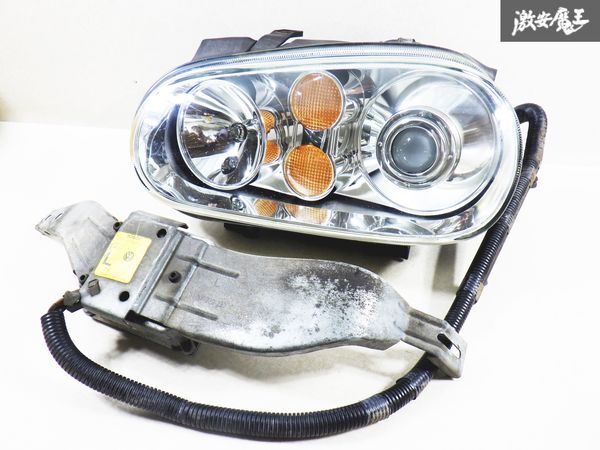 【点灯確認済み】【ポン付けOK】VW ゴルフトゥーラン　ヘッドライト　左右セット 点灯確認済み】【ポン付けOK】VW ゴルフトゥーランヘッドライト