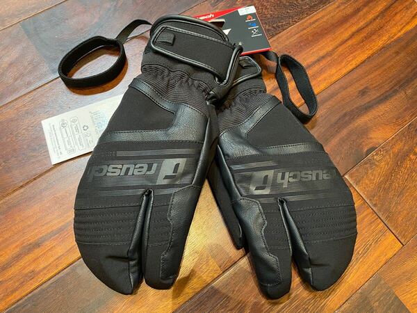 ★ ロイシュ reusch ユキ R-TEX XT ロブスター YUKI R-TEX XT LOBSTER スノーグローブ 手袋 63.01.880 size8 M ブラック 新品未使用タグ付