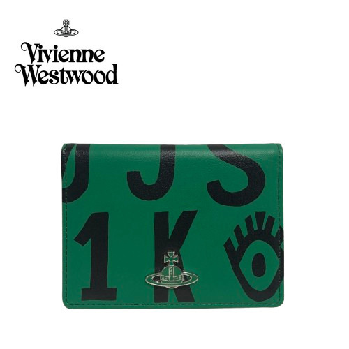 ○★新品未使用 Vivienne Westwood (ヴィヴィアンウエストウッド) ポストコード パスケース グリーン★○
