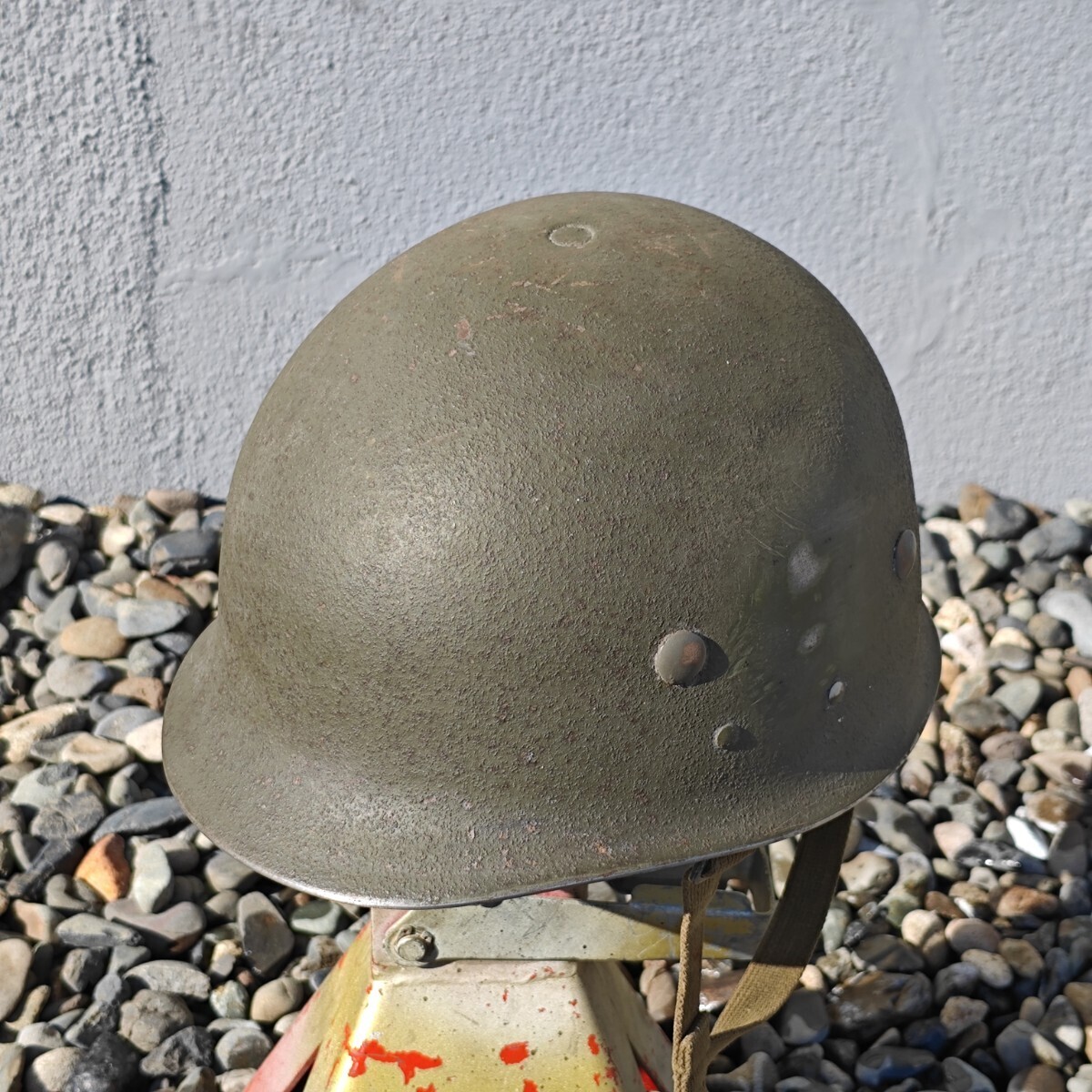 Yahoo!オークション -「ドイツ軍実物」(ヘルメット) (個人装備 Yahoo!オークション -「ドイツ軍実物」(ヘルメット) (個人装備