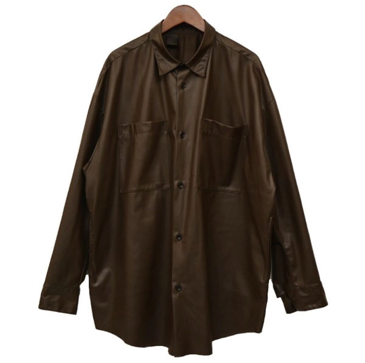 n.hoolywood フェイクレザーMA-1 エヌハリ N.HOOLYWOOD for Ameri FAKE LEATHER JACKET