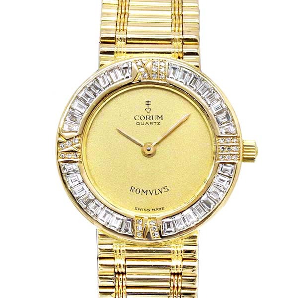 楽天市場】電池交換済 CORUM コルム ロムルス 50.322.65 純正
