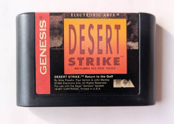 DESERT STRIKE Return to Gulf デザートストライク 湾岸作戦 北米版 (箱説なし) ★ MD メガドライブ SEGA GENESIS