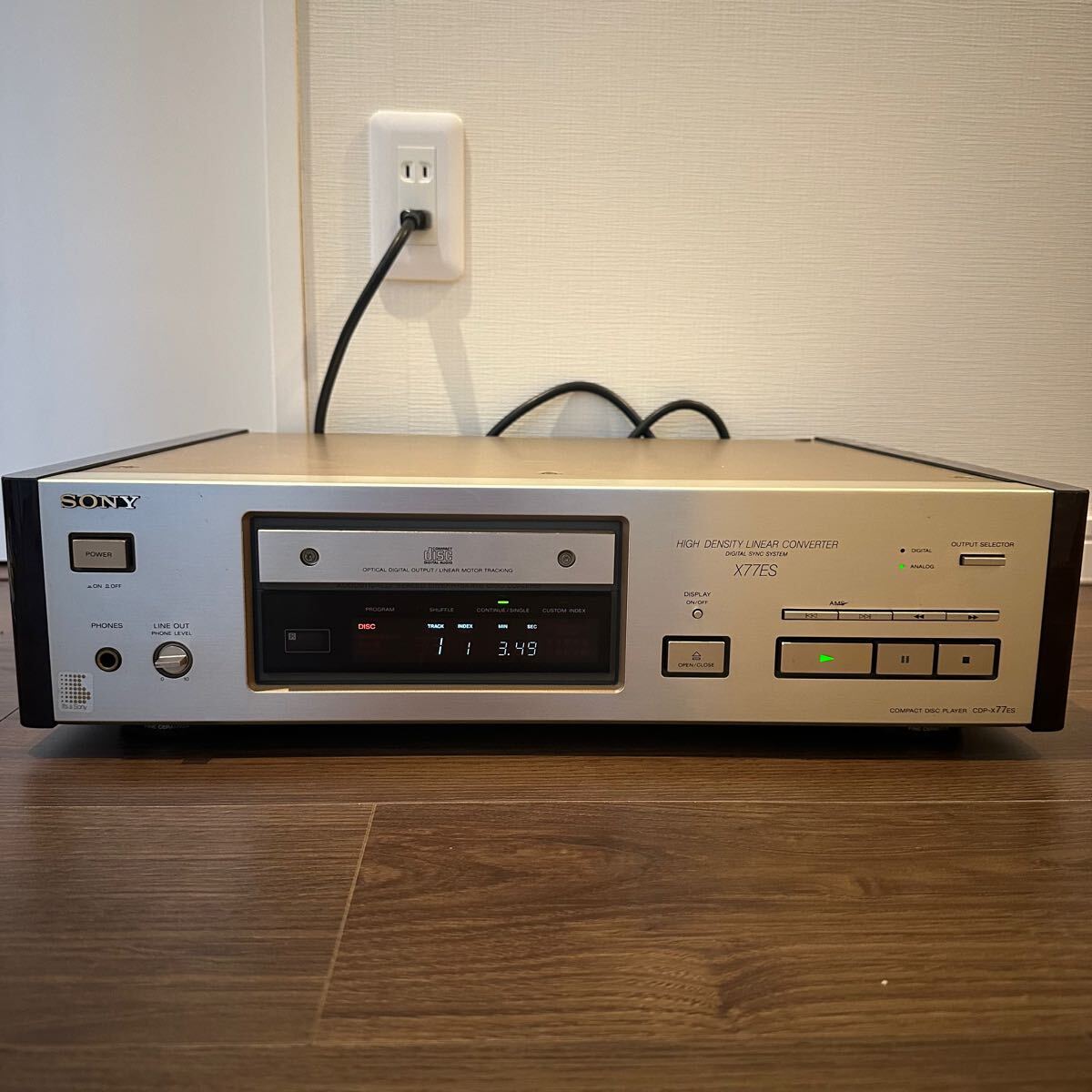 Yahoo!オークション -「sony名機」(CDデッキ) (オーディオ機器 Yahoo!オークション -「sony名機」(CDデッキ) (オーディオ機器