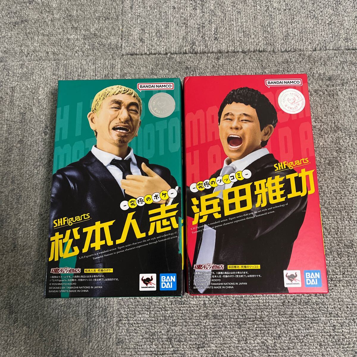 話題沸騰、究極のダウンタウンフィギュア！松本人志さんと浜田