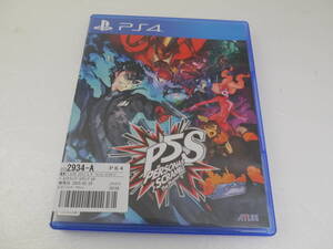 ペルソナ5 スクランブル ザ ファントム ストライカーズ PS4 ポイント消化にも