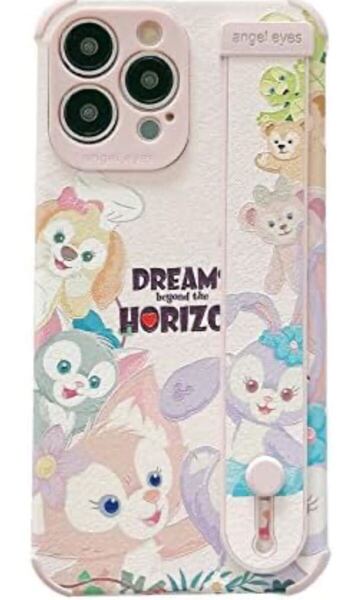 ステラルー iPhone 15 Pro 用 ケース ステラルー リーナベル スマホケースはスタンド付き TPU 柔らかい殻 かわいい