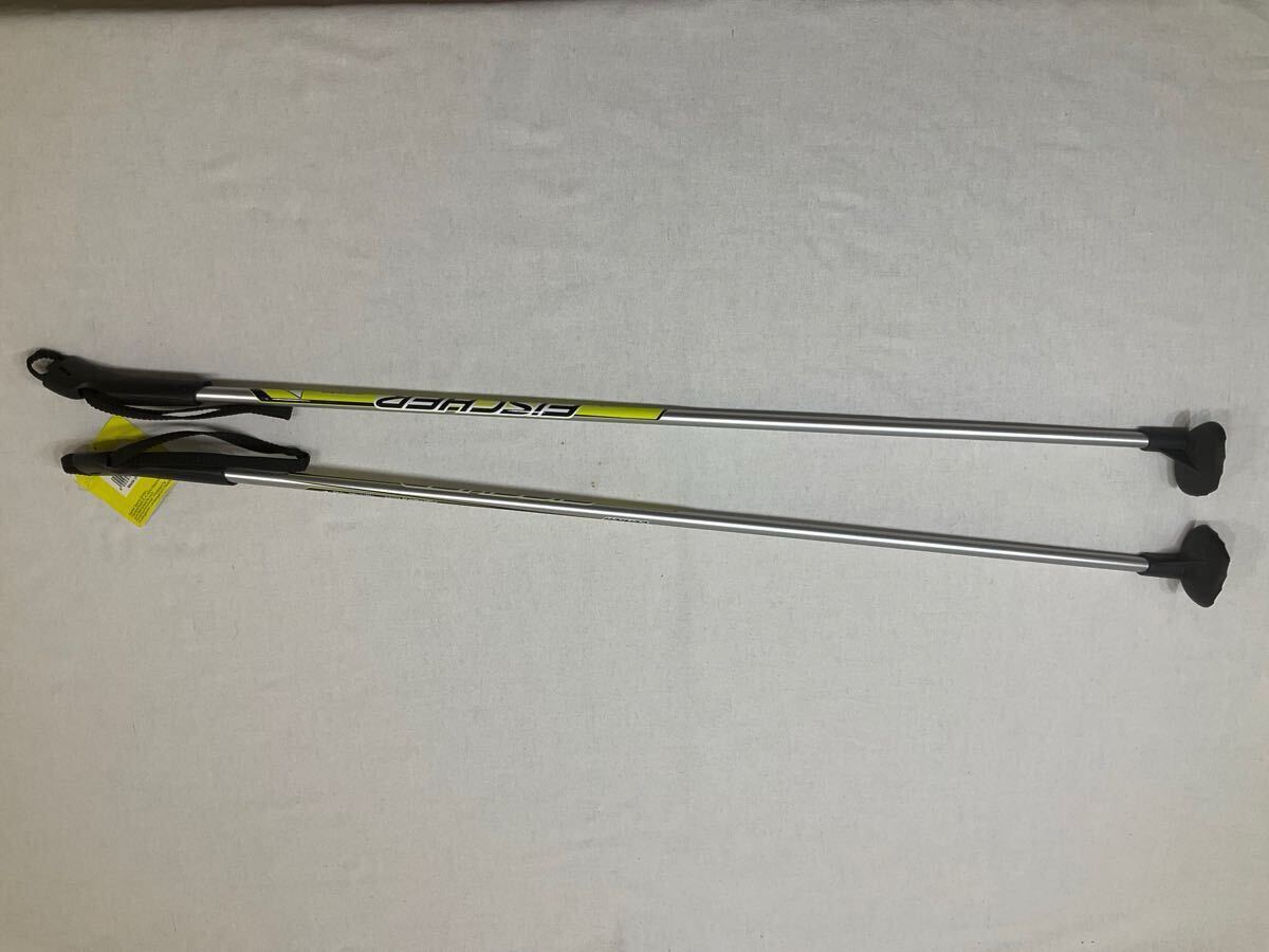  フィッシャー FISCHER　クロスカントリースキー　ポール　ジュニアファイバ