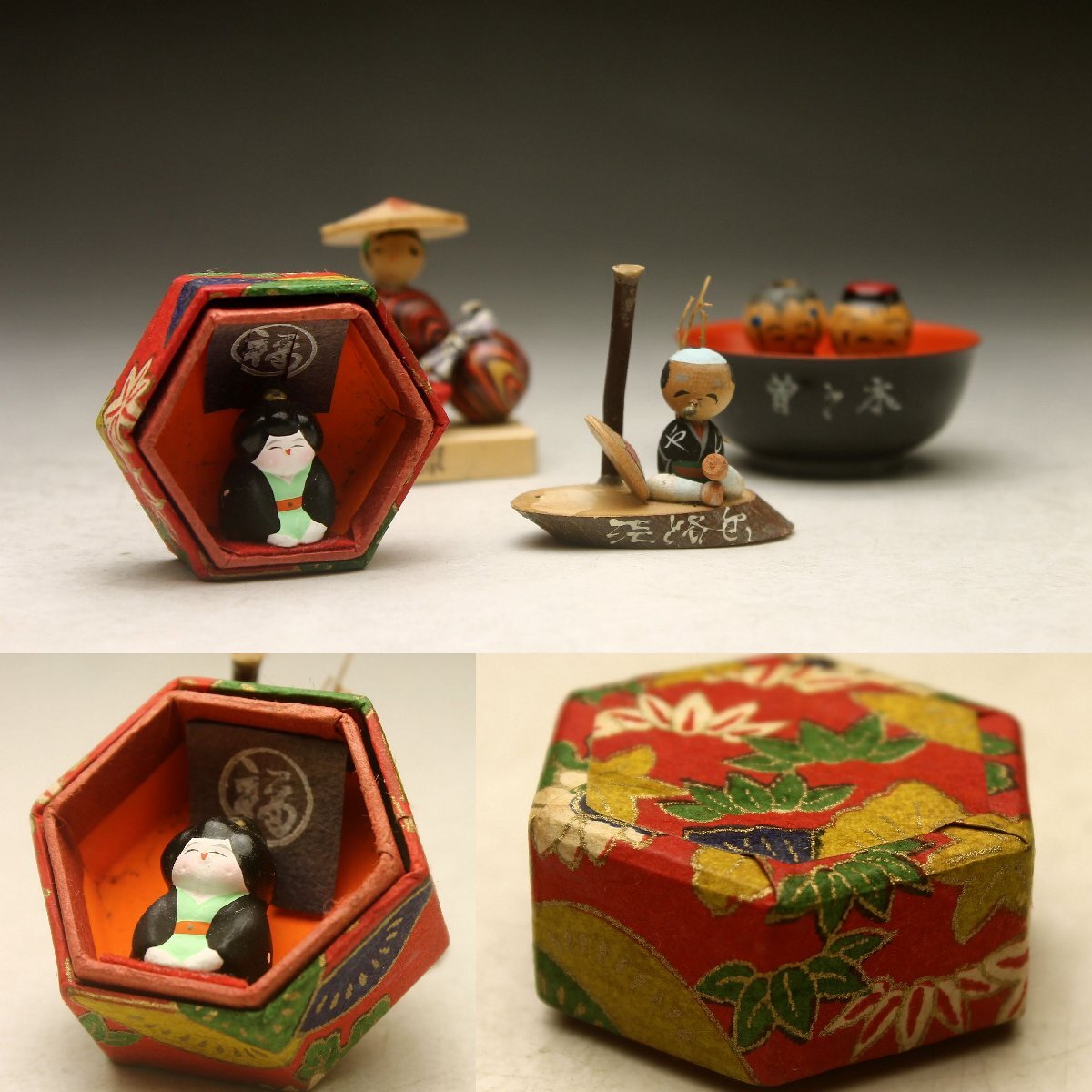 Old Bronze Three Chinese Gods, China - for sale