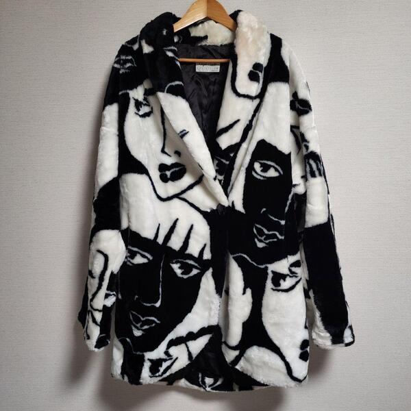 Refal Plush COELECTION コート ファー ボア フェイス