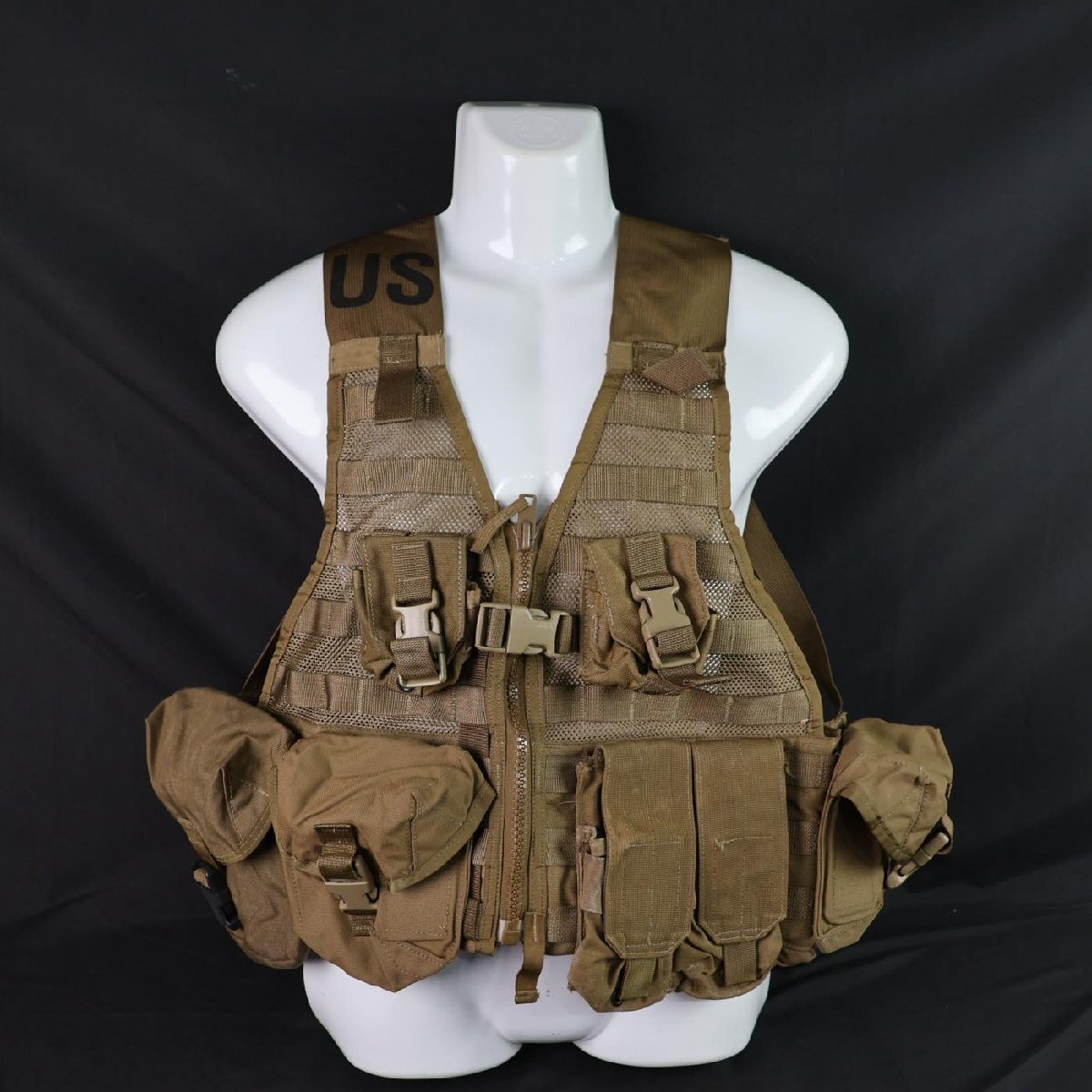 米軍放出品 実物 希少 MOLL FLC ベスト ウッドランド - メルカリ