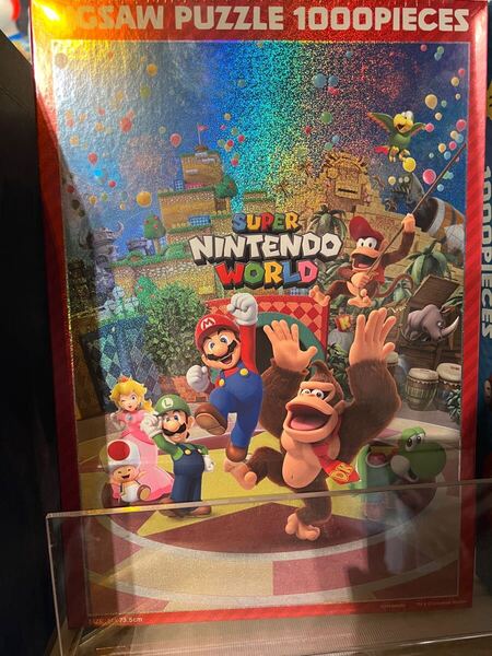 USJ 限定 スーパーニンテンドーワールド パズル 1000ピース マリオ ドンキーコングカントリー