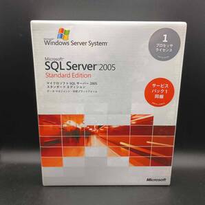 (新品)Microsoft SQL Server 2005 Standard Edition 1プロセッサライセンス